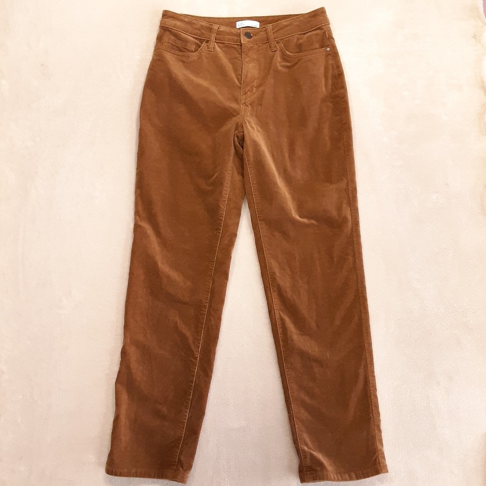 Croft & Barrow Womans Corduroy Pants Sz.8 Brown Cotton Spandex 29" Inseam